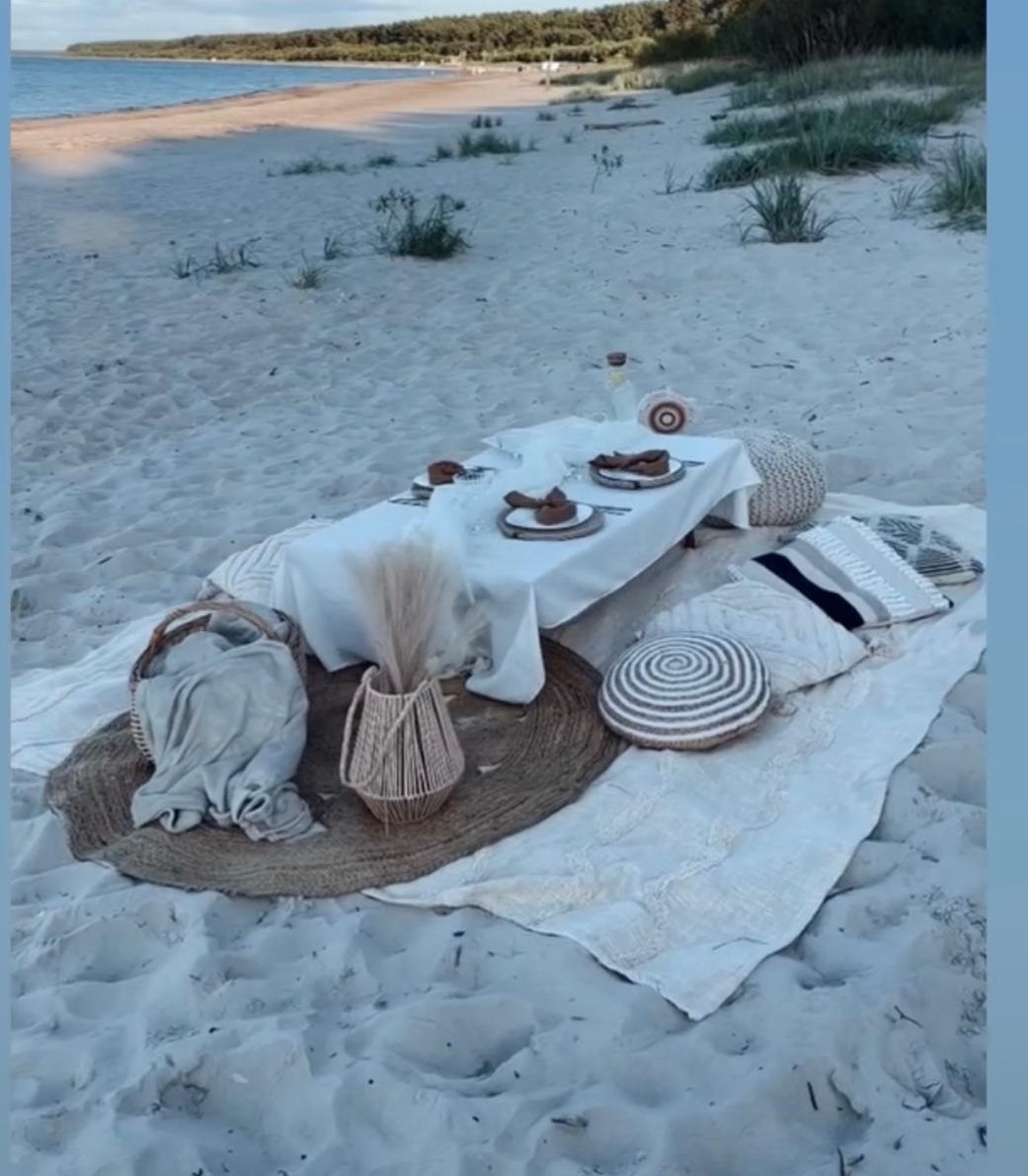 Piknika galda komplekts bērnu ballītei