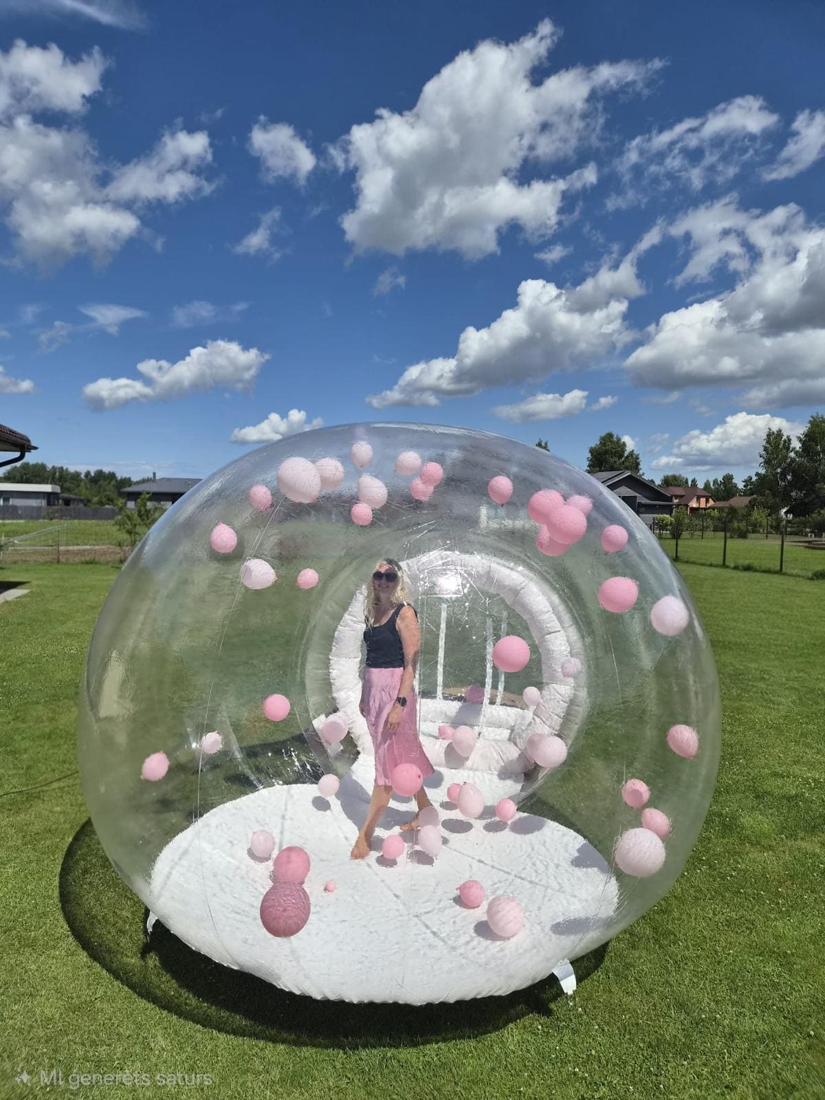 Balonu māja bērnu ballītei
